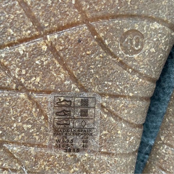 Taos Good Wool Ankle Booties Boots Womens 40 9 9.5 Gray Fall Winter Shoe Slip on - Picture 11 of 12